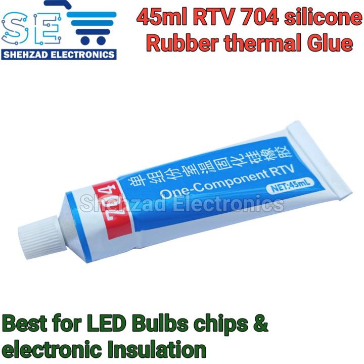 45ml/100ml 704 RTV Fixed High Temperature Resistant Silicone Rubber Insulated Sealing Glue Waterproof Silicone Thermal Conductive Glue