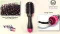 One Step Hot Air Brush Hair Straightner Brush Straightening Hair Dryer comb and Volumizer with Comb Straightener Curler, For All Hair Type. 