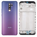 Xiaomi Redmi 9 Middle Frame Housing With Side Button and Camera Lens Complete Body Casing Replacement For Redmi 9 - Purple. 