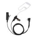 Talkie Earphone 2 Pin Acoustic Tube with PTT Mic for Motorola FD-150A FD-450A FD-160A FD-460A XTN446 XTN500 XTN600 XTN. 