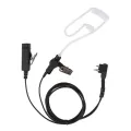 Talkie Earphone 2 Pin Acoustic Tube with PTT Mic for Motorola FD-150A FD-450A FD-160A FD-460A XTN446 XTN500 XTN600 XTN. 