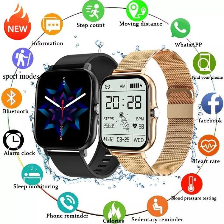 FREE Shipping+COD New Y13 Smart Watch Men Bluetooth Call Fitness Smartwatch Pedometer Heart Rate Monitor Clock IP67 Waterproof For Android