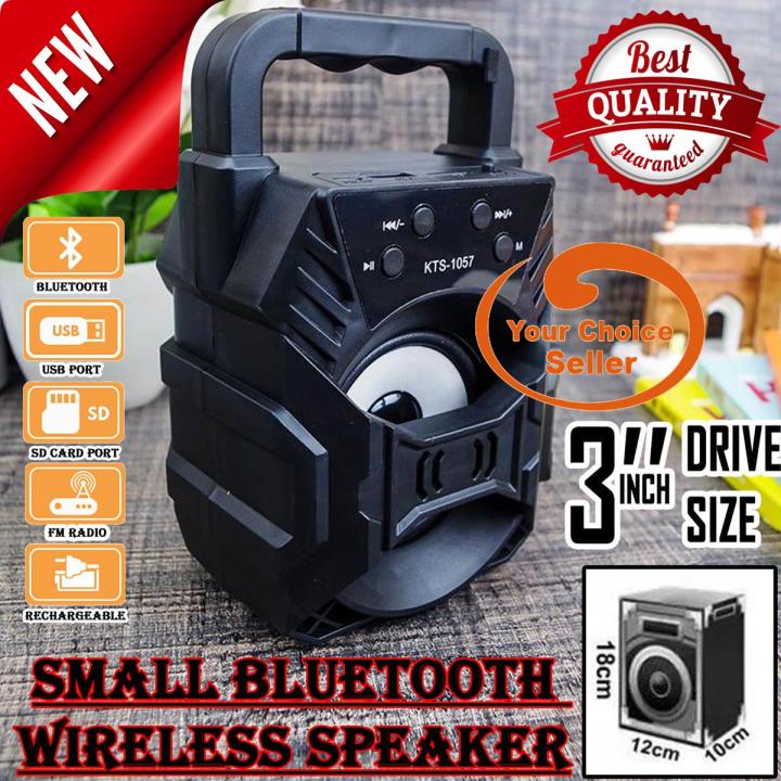 Original KTS 1057 Bluetooth Wireless Speaker / Support USB - SD Card ...