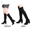 Knee Straps Adjustable Elastic Straps For Knee High Boots, Keep Not with 4 Sticker. 