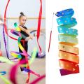 Gymnastic Ribbon Rhythmic Gymnastics Ribbon Vibrant Color Extra Soft Smooth Flexible Dancer Wand for Kids Long Ribbon. 