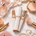 2 in 1 Rechargeable Women's Face Hair Remover Epilator for women Machine for Upper Lip, Chin, Eyebrow, Lips, Body, Arms Hair Remover for Women. 
