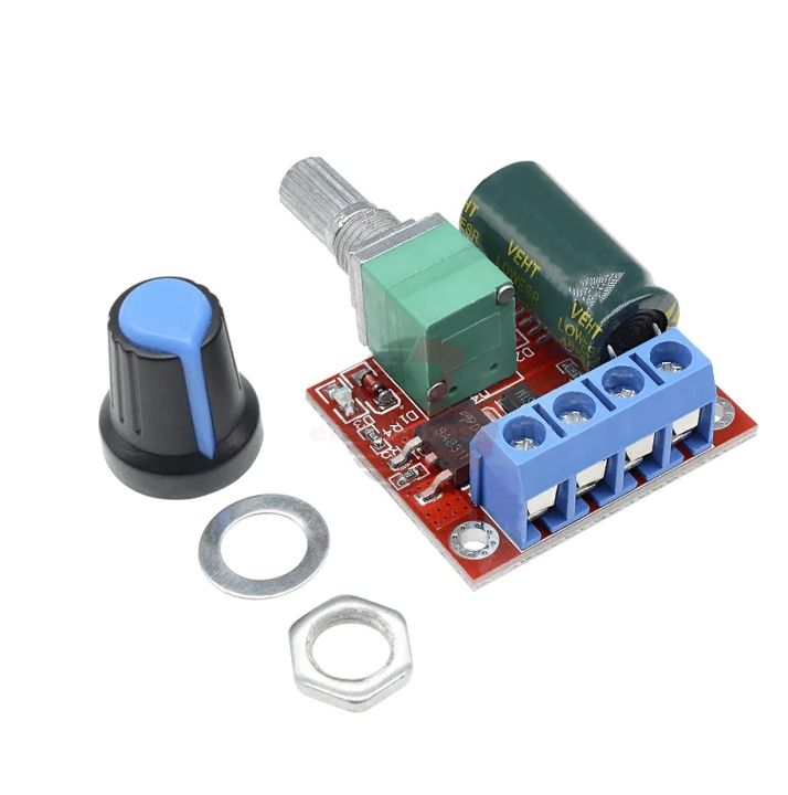2PCS DC Motor PWM Speed Controller 3V 6V 12V 24V 35V Speed Control Switch Mini LED Dimmer 5A 90W In | Whizz Controls