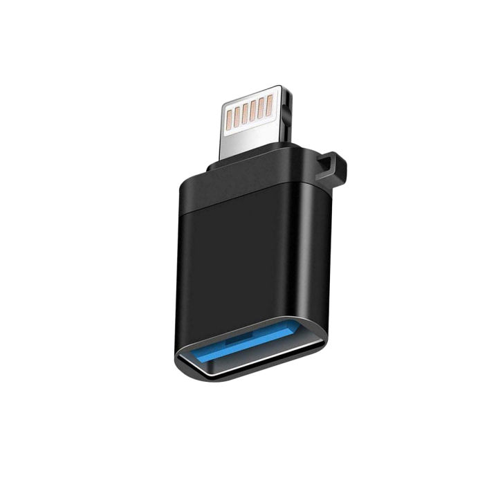 iPHONE OTG Adapter 3.0 Lightning to USB Port  Apple Connector For ios, ipad - High SpeedUSB Female Support Connect USB Flash Drive, U Disk, for iPhone 12Pro 12 12Mini 11 Pro XS Max XR X 8 7 6s Plus-(Multi-Colored)