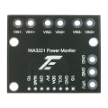 I2C SMBUS INA3221 Triple-Channel Shunt Current  Supply Voltage Monitor Sensor Board Module Replace INA219 with Pins. 