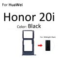 Sim Micro SD Card Socket Holder Slot Tray Reader For HuaWei Honor View 20 Pro Lite 20i Adapter Container Connector. 