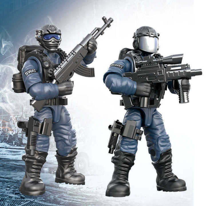 Xiangjun%209902%20Lightning%20Special%20Police%20Weapon%20Boy%20Assembly%20Model%20Domestic%20Third-Party%20Minifigure%20Building%20Blocks%205.5CM%20-%20Image%203