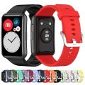 For Huawei Watch Fit TIA-B09 Silicone Watch Band(orange). 