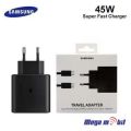 Original Samsung 45W Charger Super Fast Charging 2.0 Travel Adapter TYPE-C Charger with USB TYPE-C to TYPE-C Cable for Samsung Galaxy Tab S4, Tab S5E, Tab S6 Lite, Tab S7 Plus, Tab S8 Ultra, Note20 Ultra, Note10 Plus, S22 ultra,. 
