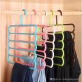 New Multi-purpose Trousers Hanger 5 Layers Pants Hanger. 