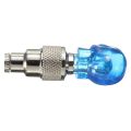 LED Licht Ventilkappe Speichenlicht Fahrrad Auto Felgen Reifen Blau. 