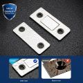 Pair Magnetic Door Catch Ultra Thin Cabinet 2 Magnets Magnets Stainless Steel Cabinet Door Magnetic Catch Adhesive Cabinet Door Magnets For Kitchen Closet Drawer Magnetic Cabinet Latch. 