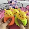 Pop up Funny Pokemon Block Squeeze Anti-stress Toy Hide and Seek Figures Stress Relief Fidget Toys for Kids Adult. 