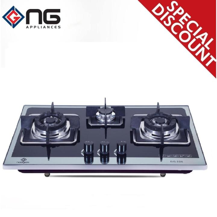 Nasgas%20Built%20In%20Hob%20DG-226%20(Glass%20Top)%20Autoignition%20Grey%20Cast%20Iron%20Pan%20Trivets%20non%20stick%20-%20Image%203