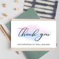 50 Custom Thank You Cards business card Thank You For Your Order Gift decoration card Personalized logo Business Wedding invitation. 