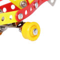 Metal Model Helicopter Manual Assembled Educational Toy Kit Alloy Engineering Super Durable Building Small Plane, Simulation Construction Stem Learning Toys Set Included Tools For Childrens Best Gifts For Boys And Girls. 