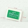 Ink Pad Ink Stamp Pad for DIY Craft Rubber Self Inking Roller Stamps Stationery Album for Scrapbooking Paper Decoration. 