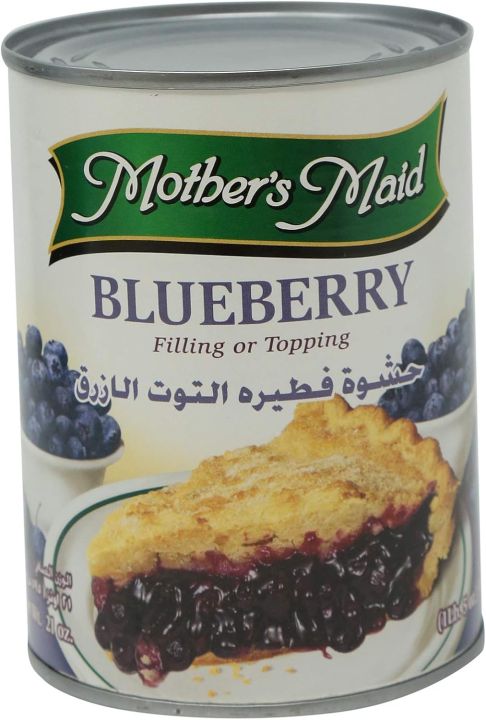 Mother'S Maid Blueberry Filling Or Topping - 595 gm