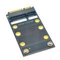 Mini PCIE/mSATA Adapter Solid State Drive Converter Riser Expansion Card Test Board for mSATA SSD Mini PCI Express Wifi Card. 