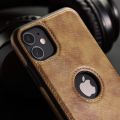 High Quality Leather Case for iPhone 11 to 14 pro max Series Camera and Logo Protection, Lightweight and Stylish Phone Case. 