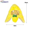 Banana Shaped Cat Hat Adorable Banana Shape Pet Hat with Bow for Stylish Cats Eye-catching Kitty Headwear Costume Accessory Buy on Cat Hat. 