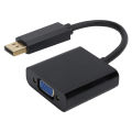 Mini DisplayPort To VGA Adapter Cable Graphics Card Display Computer Converter. 