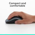 Logitech M185 Wireless Mouse (Blue) with USB Mini Receiver, Compatible with PC, Mac, Laptop. 