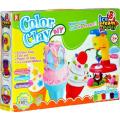 COLOR CLAY DIY ICE CREAM PARTY PLAYSET. 