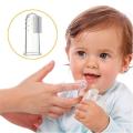 Baby Finger Toothbrush Silicon Toothbrush Children Teeth Clear Soft Silicone Infant Tooth Brush Rubber Cleaning. 