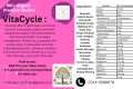 Vita Cycle | For Weight Loss | supplements | PCOS & PMS Relief | Makhany | Alomonds | Vitex | Korean jinseng | Flax Seeds | Chia Seeds | Nut mix in powder form | Clinically Proven | Skin Glow | Hair Fall | Hormonal Acne | PCOS | 100% Organic | 100 gms. 