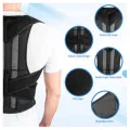 Adjustable Magnetic Posture Corrector Back Brace Support Belts for Upper Back Pain Relief. 