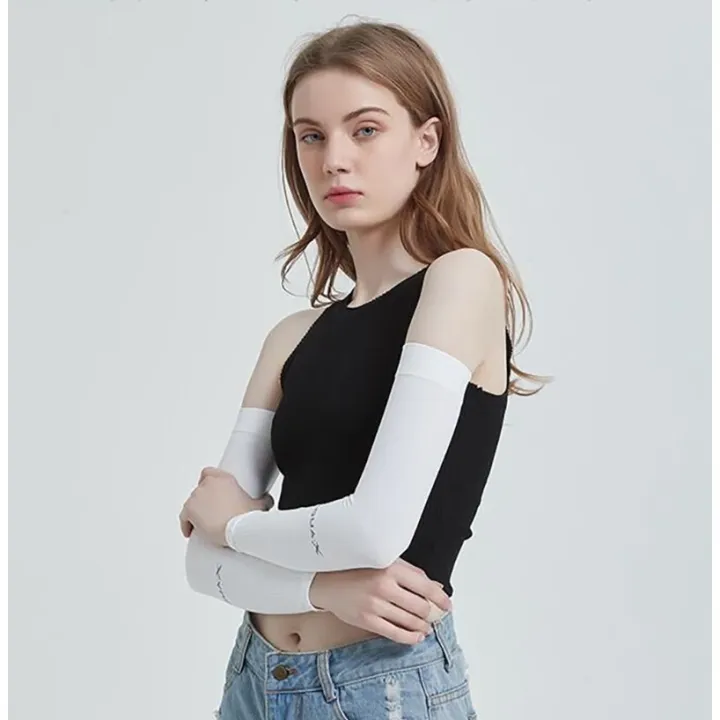 WONDERFUL%20Handsock%20Men%20Women%20Hand%20Sock%20Muslimah%20Sarung%20Tangan%20Motor%20Cooling%20Hand%20Sleeve%20Ice%20Silk%20Sleeveless%20Korean%20Sun%20protection%20Arm%20Sleeve%20Aqua%20x%20Breathable%20Handsock%20-%20Image%207