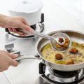 2 in 1 Cooking Frying Tong Strainer Stainless Steel Utensils Strainer Serving Food Clip. 