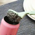 Stainless Steel Long Handle Wire Ball Brush Kitchen Hanging Cleaning Brush Pan Kitchen Dish Handle Washing Tool. 