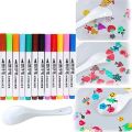 Magical Water Painting Pens for Kids, 8 Colors Magic Drawing Pen Bundle, Kiddies Create Magic Pen Floating Ink Drawings Set. 
