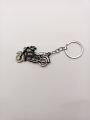 Metal Bike Keychain for Unisex Moving Wheels Bike Keychain. 