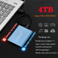 TB Portable SSD External Hard Drive 2024 New 1TB Storage Drive Mini Solid USB3.1 HDD 2 External HD Hard Drive for Mac/Mobile Phones. 