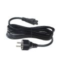 High Quality Pure Copper 3 Prong Laptop Charger AC Adopter Power Chord Power Cable for Laptop Charger (Phool Cable). 