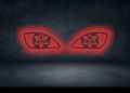 LED WALL LAMP EYES RINNIGAN AND SHARINGAN EYES WALL LED NIGHT LAMP, RINNIGAN NIGHT LIGHT LAMP , WALL LED LAMP GAMMING ROOM, GAMING ROOM WALL LAMP. 