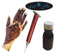 Injection Mehndi 35ml with Injection Henna Applicator pen. 