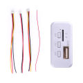 Kebidu Wireless Bluetooth 5.0 MP3 Decoder Board DC 5V 12V Audio Module Player Support USB FM TF AUX FM. 