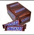 Snickers Chocolate Box 24 Bars of 50gm. 