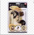 Pack of 2 - Hairagami Hair Bun - classic pony & spiral. 