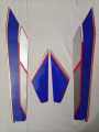 Tanki Tapa Sticker 1990 Model Honda 125 ( COMPLETE SET ). 
