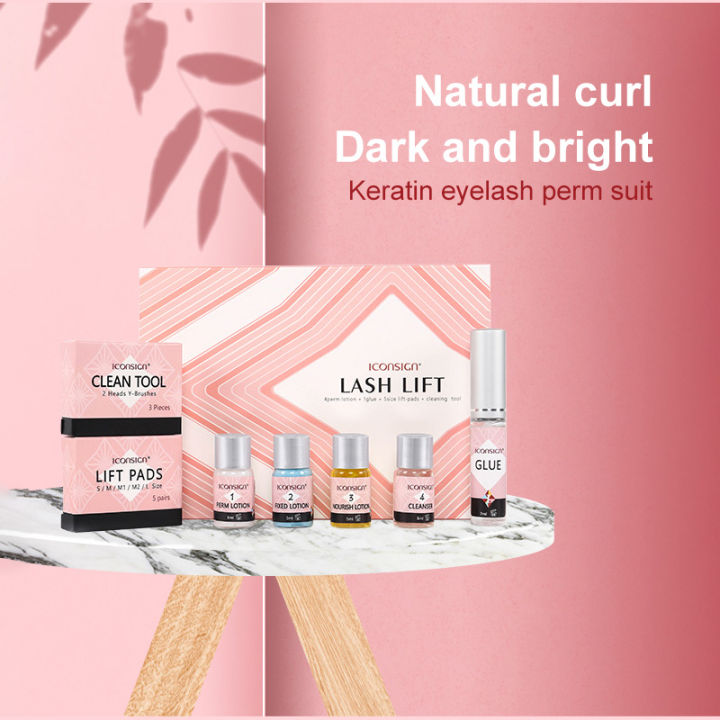 Upgrade Version Iconsign lash lift kit eyelash lifting set full professional eyelash lift make up New arrival for eyelash growth