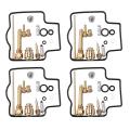 Carburetor Carb Repair Kit Gasket for Kawasaki ZZR400 1990-2006. 